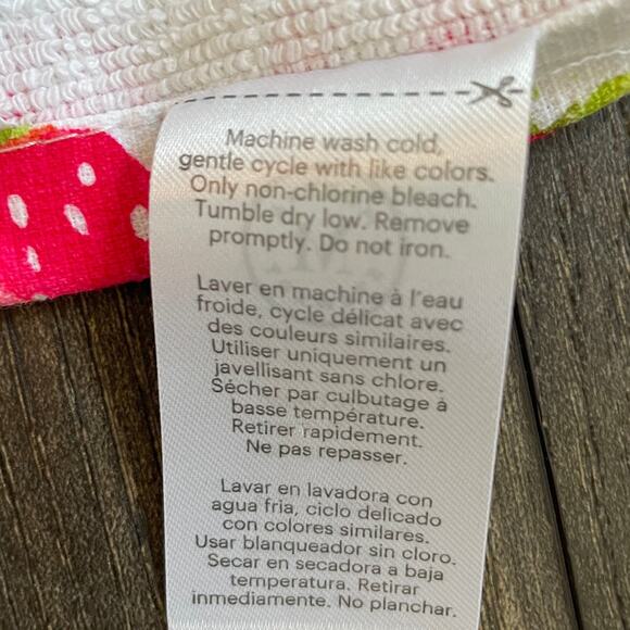 MARTHA STEWART Red Watermelon 100% Cotton Kitchen Towels Set of (3) 16x28 NEW - Picture 3 of 4